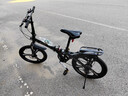 永久折叠自行车山地车成人女式便携双减震小型变速男学生成年大人单车 黑色 22寸 7速 一体轮 实拍图