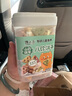 馋沐源山药茯苓八珍饼干儿童饼干韧性饼干糕点健康休闲零食125g/罐 实拍图