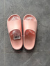 朴西2025新款EVA夏季女士居家凉拖鞋PX920104桃沙粉40-41码 实拍图