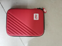 西部数据（WD） 2.5英寸移动硬盘通用防震 保护包 硬壳防震包 保护套 硬盘包 My Passport随行版硬壳包 红色 实拍图