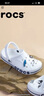 CROCS卡骆驰贝雅卡骆班|205089 白/深蓝-126 39(240mm)  实拍图