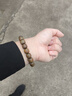 乘鲤绿檀手串复古绿檀木男女佛珠手串檀木文玩念珠手链清晴12mm 实拍图