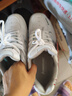 kawasaki川崎羽毛球鞋防滑耐磨男女同款运动训练鞋003 专业款白色 38  实拍图