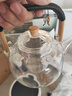 忆壶茶（YIHUTEA）泡茶壶玻璃煮茶壶家用电陶炉煮茶器养生壶 茶具套装玻璃烧水茶壶 1L壶+1500W数显白色炉 实拍图