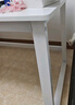 馨美凯电脑桌台式家用简易书桌办公桌简约现代工作台租房卧室学习写字桌 【单桌1.6cm厚桌面】白架+暖白色 长160cm*宽60cm*高74cm 实拍图