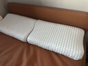 米小舒枕头深度睡眠非乳胶枕TPE格子凝胶枕颈椎透气释压枕芯可水洗 实拍图