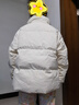 森马（Semir）森马羽绒服女短款立领撞色三防保暖通勤外套24冬新款109724113012 实拍图