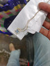 项链高级感女轻奢小众设计ins冷淡风锁骨链双面四叶草可水洗吊坠 金色 四叶花项链 A0292 实拍图