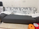 吉世伦北欧皮革沙发现代简约小户型双人三人位客厅家用皮艺沙发猫抓皮 猫抓皮革深灰色+海绵+乳胶+实木框 多人位 2.1m -厂家直销 实拍图