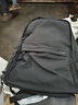 梵者男士双肩包大容量休闲户外电脑背包初中生高中书包男大学生旅行包 黑色 实拍图