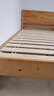 洛亚妮【24H云仓闪发】实木床100％纯实木1.5米单人床原木风主卧双人床 原木床 1.2米*2米 实拍图