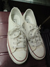 回力 Warrior 帆布鞋男女鞋低帮经典情侣潮流休闲小白鞋女板鞋子男 WXY391 白色 42 实拍图