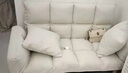 昊罔（HAOWANG）沙发客厅卧室北欧风小沙发小户型双人网红宿舍简易折叠沙发 米白【羊羔绒面料 | 豪华加高加厚款】+加两个抱枕 实拍图