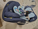宝贝第一（Babyfirst）汽车儿童安全座椅灵悦ISOFIX接口（约0-4-7岁）360度旋转宝宝车载 幻影蓝-智能款 实拍图