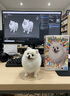 来旺兄弟 宠物美容剪刀猫咪狗狗毛发打薄美容工具 牙剪6.5英寸星空款 实拍图