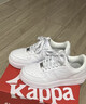 KAPPA卡帕女鞋厚底板鞋女2025秋冬新款软底休闲鞋子女百搭运动小白鞋女 鹭羽白 36 (225mm) 实拍图