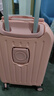 行李箱大容量小型拉杆箱20寸24寸26寸22寸旅行密码登机箱结实耐用 茱萸粉-多功能清仓部分地区无货 20寸【登机尺寸】无侧把手挂钩 实拍图