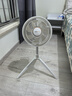 摩飞电器（Morphyrichards）户外露营电风扇台立两用便携落地扇家用柔音摇头风扇 移动续电户外长续航直流变频扇MR3701 椰奶白【露营户外钓鱼】 实拍图