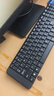 罗技（Logitech）MK220 键鼠套装 无线键鼠套装 办公键鼠套装  多媒体键鼠套装 带无线2.4G接收器 黑色 实拍图