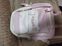 京腾（Jingteng）书包女减负护脊初中女生大容量双肩包轻便小学生高中生中学生背包 粉色 双肩包+徽章+长球毛球 实拍图