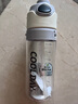 富全喷雾运动水杯儿童学生专用夏季水壶大容量Tritan塑料便携喷水杯子 白灰色【喷雾+吸管+刻度】780ml 实拍图