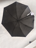 天堂 防紫外线阳伞三折 黑胶太阳伞便携折叠晴雨伞遮阳伞 粉色 实拍图