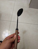 王源吉铁锅铲炒菜勺铲子铁勺胡桃木握柄铸铁炒菜长柄铲勺厨具锅勺 实拍图