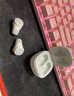 EMEY蓝牙耳机 真无线蓝牙 入耳式运动游戏耳机蓝牙超长待机续航适用于苹果华为小米手机  T1X 白色 实拍图