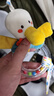 babycare婴儿安抚BB棒 宝宝手抓布偶0-1岁新生儿陪睡毛绒玩具儿童礼物 卡卡达鸭-手摇铃 实拍图