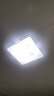 仕匠 led吸顶灯房间卧室灯主客厅灯大厅现代简约大气2024新款中山灯具 白框方50*50cm-三色变光36W*2 实拍图