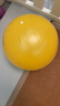 费雪（Fisher-Price）儿童玩具球宝宝小皮球拍拍球38cm(黄色含打气筒)生日礼物礼品 实拍图