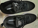 安踏男鞋运动鞋男秋冬季男士软底网面跑步鞋休闲鞋皮面保暖防水鞋子男 （软底网面透气）黑/安踏白 41 （8码） 实拍图