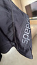 速比涛（Speedo）泳裤男专业游泳训练抗氯速干动感大标贴合平角泳裤 黑/灰色 38 实拍图