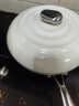 美的（Midea）炒锅有钛0氟陶瓷不粘锅网红大白锅平底炒锅易清洗电磁炉通用  实拍图