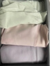 蕉内银皮510S女士三角内裤60支长绒棉柔软无痕透气10A抗菌高腰礼盒3件 实拍图