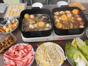 小熊（Bear）电火锅 火锅专用锅折叠多功能料理锅电蒸锅蒸烤涮一体家用烤肉锅电烤盘 E80J1 8L叠叠锅2.0烤涮版 实拍图