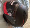 坦克摩托车头盔3C四分之三盔T536四季防风B.Duck电动车安全帽男女 亚黑洛克【热卖】【彩色镜片+透明镜片】 L（建议头围56-58cm） 实拍图