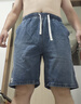 衣品天成2025夏季薄款牛仔短裤男美式潮流重磅水洗中裤男士舒适休闲五分裤 实拍图