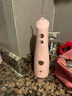 博皓（prooral）手持立式冲牙器 水牙线洁牙器大水箱牙齿清洁器智能屏显 5025Plus黛粉【中秋送礼】 实拍图