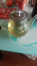 沁心茶壶套装玻璃家用煮泡茶耐热加厚耐高温烧水壶茶水分离养生壶 沁心钢漏壶600ML+2耐热杯100ML 实拍图