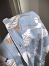 嫚熙（EMXEE）孕妇睡衣产后哺乳春秋季款月子服棉质家居服套装 嫚熙大鹅-两件套（不带哺乳口） M【适合90-115斤】 实拍图