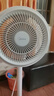 美的（Midea）【暴风循环】空气循环扇大风量摇头电风扇家用台式落地扇轻音卧室节能小风扇柔风轻羽扇 FGA24TQ 实拍图