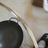 爱仕达（ASD） 炒锅精铁不易锈健康无涂层铁炒锅家用厨房炒菜锅 煤燃气明火通用 精铁炒锅丨带盖丨 34cm 实拍图