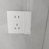 罗格朗（LEGRAND）开关插座 简悦系列陶瓷白色 86型墙壁插座 一位六类电脑网络插座 实拍图