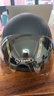 野马（YEMA）3C认证359S电动摩托车头盔男女夏季防晒半盔四季通用安全帽新国标 亚黑花+咖短 实拍图