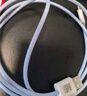 品胜苹果数据线iphone充电线快充适用iPhone14Pro/13/12/XR/11/8手机ipad平板USB充电器线车载编织蓝 实拍图