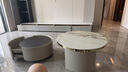 顾家家居（KUKA）茶几简约岩板客厅轻奢茶几电视柜圆形茶台政府补贴 7113 帝王冷翡翠茶几茶几+角几 实拍图