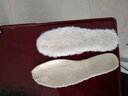 梵陛保暖鞋垫皮毛一体纯羊毛男冬季保暖鞋垫儿童男士女式雪地靴鞋垫 45码 实拍图