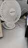 奥克斯小风扇小型宿舍办公室学生桌面上usb夹扇迷你床头电风扇充电夏天家用便携式电扇大风力风扇非静音 【6寸两档风力】usb插电款 实拍图