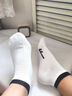 回力袜子女夏季短筒袜7A级抗菌防臭袜透气船袜棉袜运动袜女士短袜6双 实拍图